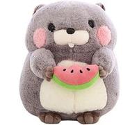 Marmotte en peluche 40cm Adorable pour enfants - gris Gris G