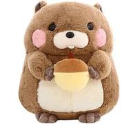 Marmotte en peluche 40cm pour enfants - multicolore Multicolore G