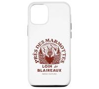Marmottes Loin des Blaireaux Humour Montagne Nature Trail Coque pour iPhone 12/12 Pro