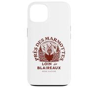 Marmottes Loin des Blaireaux Humour Montagne Nature Trail Coque pour iPhone 13