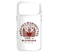 Marmottes Loin des Blaireaux Humour Montagne Nature Trail Coque pour iPhone 17 Pro Max
