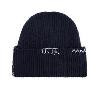 Marni - Bonnet en laine avec coutures - Homme - Accessoires - Bleu - Taille: M