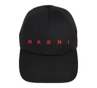 Marni - Casquette de baseball en coton avec sangle ajustable - Homme - Accessoires - Noir - Taille: L