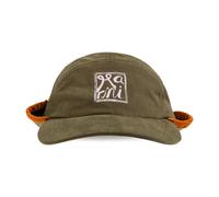 Marni - Casquette de baseball en gabardine avec protège-oreilles - Homme - Accessoires - Vert - Taille: M