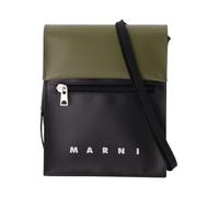Marni, Homme, Sacs, Noir, Taille: ONE Size Sac Bandoulière Noir en Synthétique avec Rabat