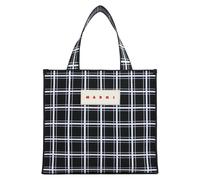 Marni, Homme, Sacs, Noir, Taille: ONE Size Sac Shopper Jacquard à Carreaux