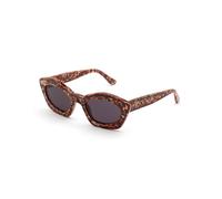Marni Unisex Marni OI2 Kea Island Lava Lunettes de soleil Acétate Marron Noir Cat Eye
