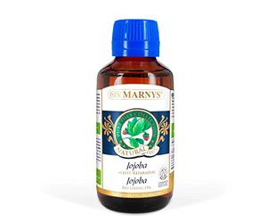 MARNYS ACEITE PURO DE JOJOBA 125ml. - huile adaptée à un usage interne ou externe, peut entrer dans la préparation des plats et des soins corporels, contenance 125 ml et convient à ceux qui privilégie
