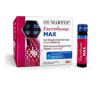 MARNYS FERROBINE MAX 20amp. - produit spécialisé pour un usage quotidien, peut être utilisé régulièrement selon les besoins individuels, boîte de 20 ampoules et facilite la prise en charge de votre bi