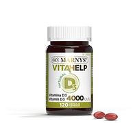 MARNYS VITAHELP VITAMINA D 4000UI 120perlas - supplément complet conçu pour la routine de tous les jours, coffret de 4000 pièces, est pensé pour s’intégrer naturellement à la routine de chaque jour et