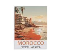Maroc, Afrique du Nord，Puzzle 1000 Pièces en Papier Divertissement Puzzles Jouets Très Difficile Adulte Et Adolescent Casual Jigsaw Puzzle Puzzle（50x70cm）-HZ18