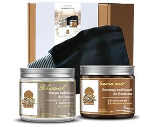 Maroc Argan Set de hammam & SPA Découvrez la tradition orientale du hammam, 250 g