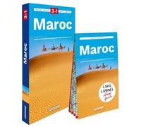 Maroc - Guide + Atlas + Carte Laminée. 1/1 500 000