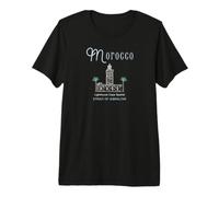 Maroc, Phare du Cap Spartel, Gibraltar T-Shirt Haut de Gamme