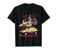 Maroc Surf Cool Marocain Voyage Culture Funny Maroc T-Shirt