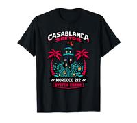 Maroc Système Erreur Drôle Futuriste Casablanca City T-Shirt