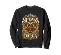 Marocain Maroc My Heart Speaks Darija Sweatshirt