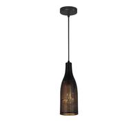 Marocain Noir Rétro Mosaïque Fer Pendentif Lampe Lustre Suspendu Éclairage Plafonnier E27 Industriel Loft Décor Style for Bar Café Restaurant