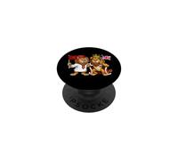 Marocaines Britanniques Drapeau Maroc Angleterre Royaume-Uni PopSockets PopGrip Adhésif
