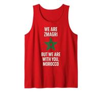 Marocains de L'Étranger MRE Amour pour Le Maroc Fières Gen-Z Débardeur