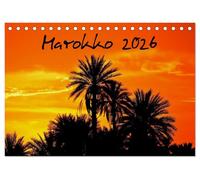 Marokko 2026 (Tischkalender 2026 DIN A5 quer), CALVENDO Monatskalender: Von der Atlantikküste bis in die Sahara - Impressionen von der Perle Nordafrikas