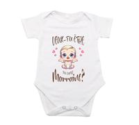 maroma [6-3] Body Personnalisé Veux Tu Etre Ma Super Marraine Idée Annonce Demande Originale,Humour, Futur /3 Mois/