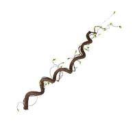 Marooma Branches de Vigne de Canne Artificielle, Guirlande de Tronc de Fausses Plantes avec Feuilles, Branches d'arbre Artificielles Pliables, Faux Tronc d'arbre Torsadé en Bois, Guirlande de Plantes