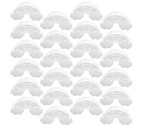 Marooma Clair en Forme D'arc-en-ciel Boîtes de Bonbons, 24 Pcs Mini Nuages Mignons en Forme de Boîtes de Rangement Muticolor Petit Conteneur Party Favor Treat Box avec Couvercle
