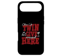 Maroon Red Burgundy Chin Up Twin Red Bordeaux Coque pour iPhone Air