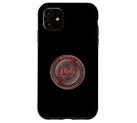 Maroon Red Burgundy Keep It 100-v2 Rouge Bordeaux Coque pour iPhone 11
