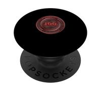 Maroon Red Burgundy Keep It 100-v2 Rouge Bordeaux PopSockets PopGrip Adhésif