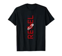 Maroon Red Burgundy Rebel Vertical Bordeaux Bordeaux T-Shirt