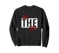 Maroon Red Burgundy Take The Risk Maroon Graphic Sweatshirt