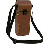 Maroquinor - Sacoche rigide bandoulière pour 3 boules de pétanque BS3-B marron Noir G