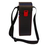 Sacoche rigide bandoulière pour 3 boules de pétanques BS3-B noir Noir