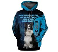 MaroYanYML Berger Allemand/Beagle/Boxer/Bernese Mountain 3D Imprimé Sweat à Capuche Femmes Hommes Pullover Street Tracksuit Love Dog Gift