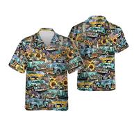 MaroYanYML Magliette da Uomo per il 4 luglio Giorno dell'Indipendenza Americana Con Aquila e Bandiera Degli Stati Uniti stampate in 3D Top patriottici Con risvolto