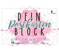 MarpaJansen 502.110-00 Bloc de cartes postales Papier Blanc 17 x 11,5 cm