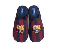 MARPEN SLIPPERS, Chaussons d'hiver avec Talon Officiels FC Barcelona de Football Unisex pour Homme ou Femme, Ouverts Blaugrana, Taille 47