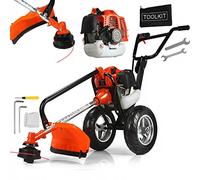 Roues Moteur À Essence 5,2 CV Débroussailleuse DEMON Tondeuse À Gazon