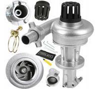 Marpol Pompe d'eau 1" pour débroussailleuse à balai Tube Ø28 mm 9 dents Tête pour tondeuse à gazon Accessoire moto pompe