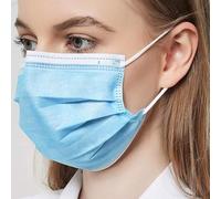 Marquage CE Masque chirurgical jetable,Performance du filtre ≥99%,Masque chirurgical selon EN 14683 type IIR (50 pièces),Convient à l'environnement de travail médical