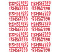 Marquage de numéros, amélioration des outils d'étiquette de numéro en plastique de la ruche de marquage en plastique pour la salle de bureau pour la ruche pour Résidence pour Appartement