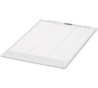Marquage pour appareils Phoenix Contact BMKL 27X 8 SR 0803702 Surface détiquetage: 8 x 27 mm argent 10 pc(s)