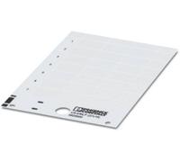 Marquage pour appareils Phoenix Contact US-EMLP (85,6X54) SR 0828908 Surface détiquetage: 84.9 x 53.7 mm argent 10 Bogen