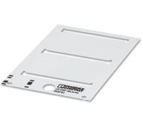 Marquage pour appareils Phoenix Contact US-EMP (60X15) 0828781 Surface détiquetage: 60 x 15 mm blanc 10 Bogen