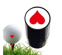 Marquage réutilisable des balles de golf, marqueur à visages de dessins multiples, marqueur de tampon Personnaliser les balles de golf, outil d'identification des balles de golf, reg