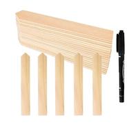 Marquages pour en bois, 15,2 cm, étiquettes pour , marquages de jardin, , résistants aux intempéries, facile à écrire, piquets pour votre serre à l'intérieur et à