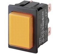Marquardt 1662.0101 1662.0101 Bouton-poussoir 250 V/AC 16 A 1 x Off/(On) à rappel (L x l) 25 mm x 33 mm IP40 1 pc(s)