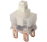 Marquardt 1681.1101 1681.1101 Interrupteur à pression 250 V/AC 12 A 1 x On/Off à accrochage (L x l x H) 19 x 13 x 26.5 mm IP40